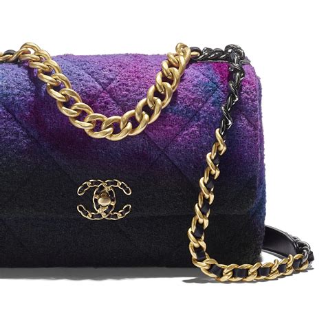 chanel 19 bag purple|chanel 19 bag small.